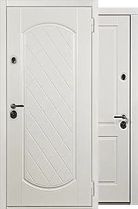 Белые двери