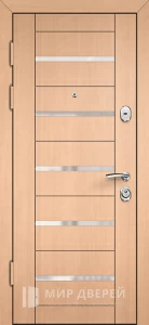 Металлическая дверь для установки на улицу №76 внутренняя - фото