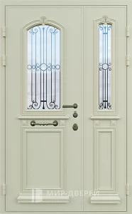 Двупольная входная дверь №16 внутренняя - фото