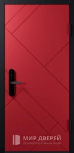 Умная входная дверь с кодовым замком №14 внешняя - фото