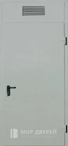 Противопожарная дверь для котельной №12 внешняя - фото