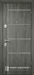 Серый сандал дверь входная №3 внешняя - фото