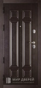 Дверь с тройным контуром уплотнителя с ночной задвижкой №27 внутренняя - фото