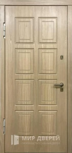 Железная дверь МДФ входная №170 внутренняя - фото