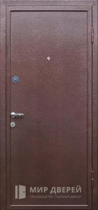 Стальная дверь с порошком и ламинатом №1 внешняя - фото