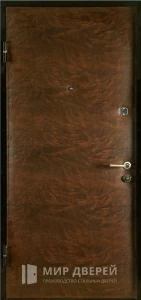 Стальная дверь с винилискожей №1 внутренняя - фото