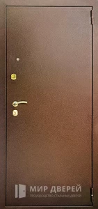 Входная дверь внутреннего открывания на заказ №1 внешняя - фото