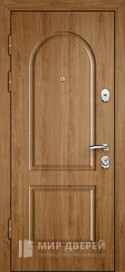 Шпонированная дверь №9 внутренняя - фото