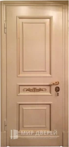 Дверь входная с накладками из МДФ №506 внутренняя - фото