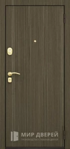 Входная дверь с ламинатом №74 внешняя - фото