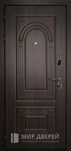 Дверь входная под дерево современная №20 внутренняя - фото