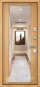 Уличная термо дверь с зеркалом №8 внутренняя - фото