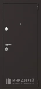 Дверь с порошковым напылением и ламинатом №80 внешняя - фото