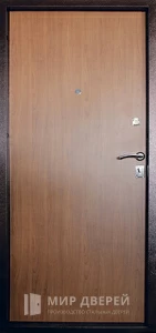 Железная дверь входная с шумоизоляцией №3 внутренняя - фото