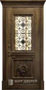 Входная дверь в квартиру для коттеджа №27 внешняя - фото