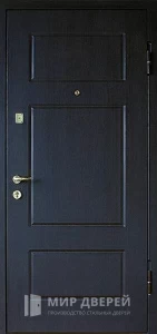 Дверь входная металлическая с зеркалом №4 внешняя - фото