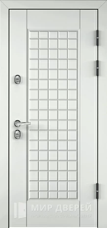 Фото «Белая металлическая дверь входная для дома №31»